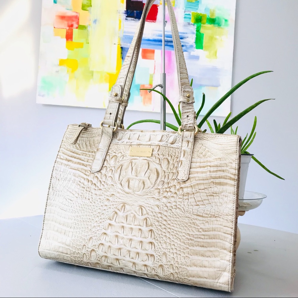 ❌SOLD❌ BRAHMIN Medium Camille Tote - Picture 1 of 16